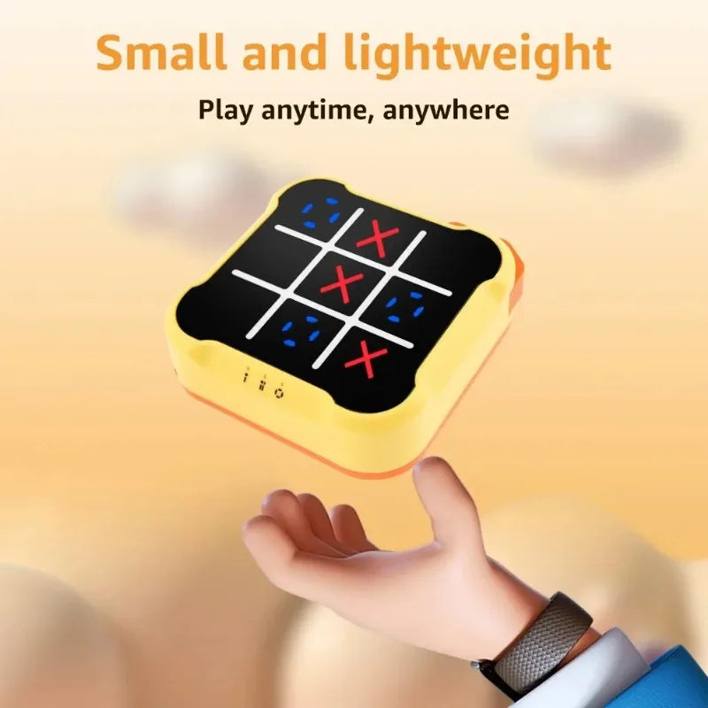 Electronic Tic-Tac-Toe Board – Portable Puzzle Game